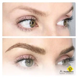 What is microblading semi-permanent?