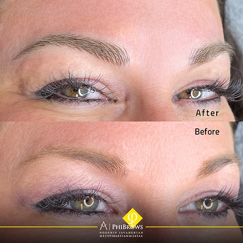 microblading before and after