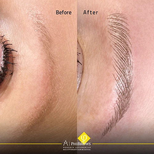 microblading before and after
