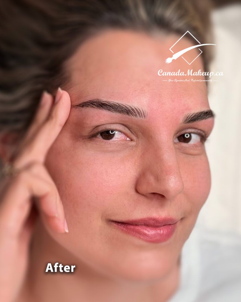 Microblading Toronto after before