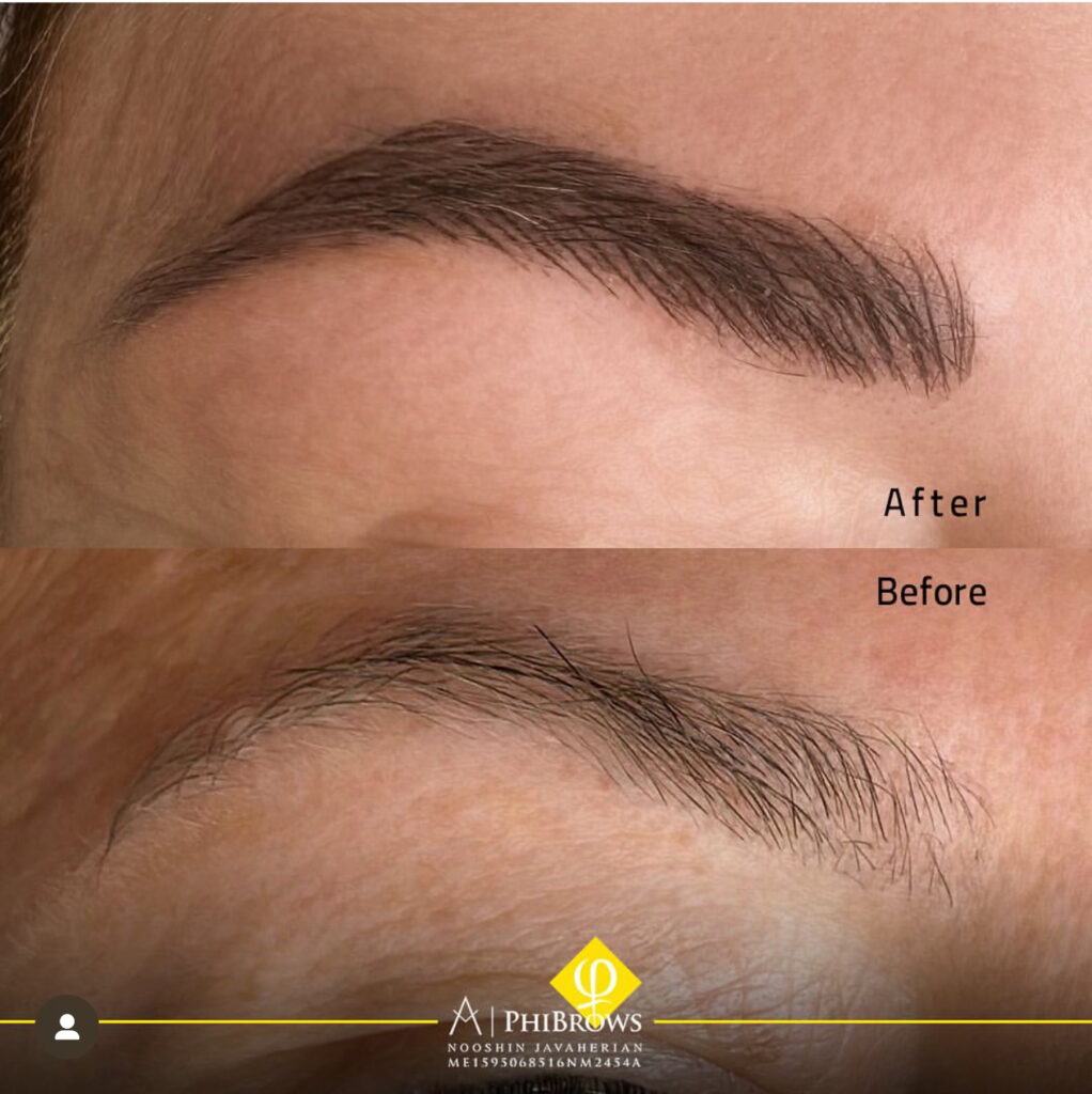 Microblading Vaughan after before