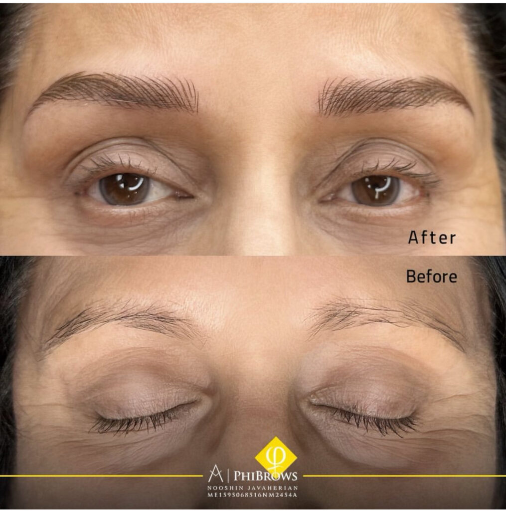 Microblading Bradford after before